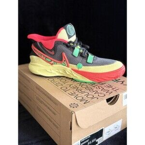 Nike Kyrie 8 Go GS Black Lemon Sneakers, Size 5, DQ8076-003 kids Boys Shoes